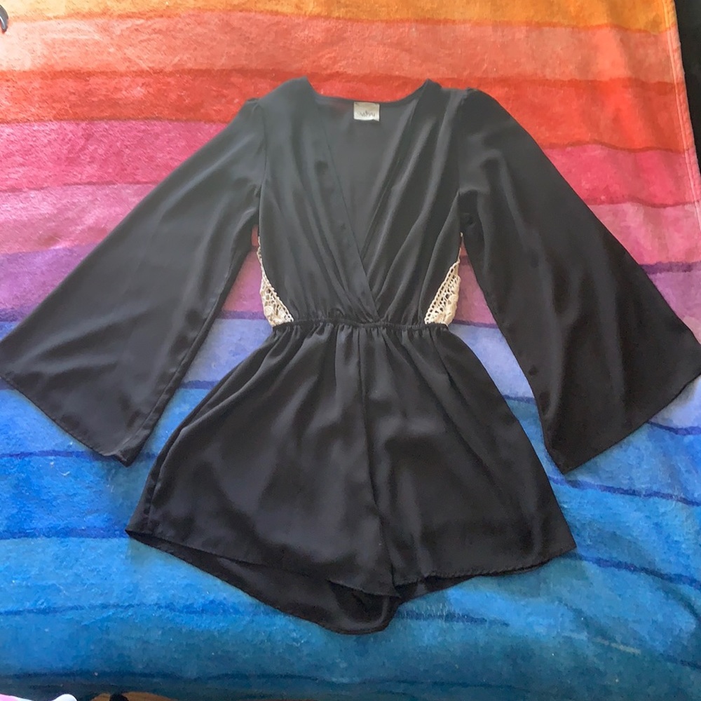 Vintage Bell Sleeved Romper